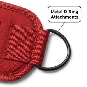Correa de Tobillo para Levantamiento de Pesas para Máquinas de Ejercicio - Neopreno Duradero, Cinta de Nylon, Anillo en D Metálico, Cierre Ajustable con Gancho y Bucle, Invierno - Product Image 5