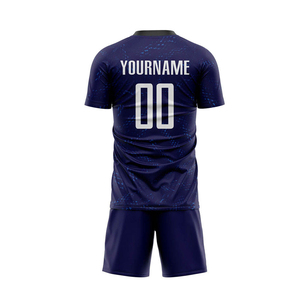 Nouveaux maillots de football vintage pour hommes, ensembles d'entraînement de football noir et blanc, respirants, à manches courtes, pour le sport - Product Image 6
