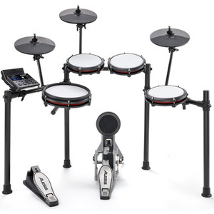 ชุดกลองไฟฟ้า Nitro Max 8 ชิ้น รุ่นขายดี พร้อมหนังกลองแบบตาข่ายและบลูทูธ - Product Image 3
