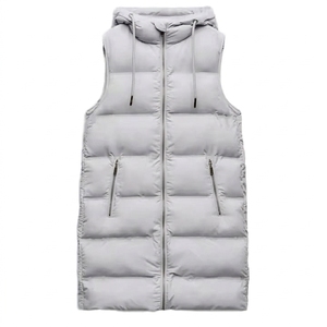 Man vest <b>Jacket</b> <b>Waterproof</b> Bodywarmer Sleeveless golf Padded down Puffy Lightweight polyester waistcoat Quilted Puffy Vest - Product Image 1