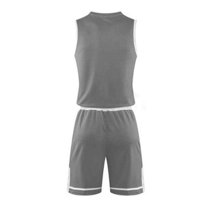 Ensemble d'uniformes de basketball personnalisés imprimés, grande taille, unisexe, pour adultes, respirant, à séchage rapide, en polyester, avec logo - Product Image 6