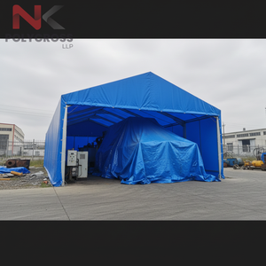 Bâche industrielle stratifiée en polytarpoline, multicouche, en fibre maillée, enduite anti-UV, pour entrepôt, ferme, stockage, anti-moisissure, exportations Inde - Product Image 4