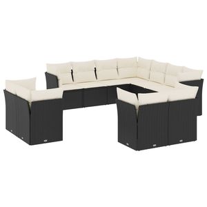 Conjunto de Sofás de Jardín Color Crema - Product Image 2