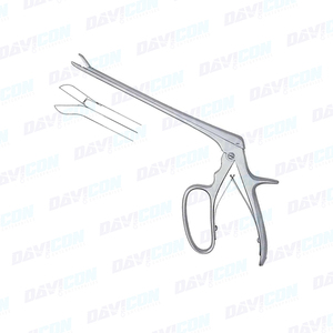 Poinçons chirurgicaux orl coudés vers le bas en acier inoxydable de haute qualité | Entreprises DAVICON - Product Image 4