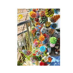 SELLING PINE <b>CONES</b> FOR COLORING AND <b>CHRISTMAS</b> DECORATING SMALL DIY CRAFTS ITEM MADE IN VIETNAM PINE <b>TREE</b> ORNAMENTS CHEAP PRICE - Product Image 5