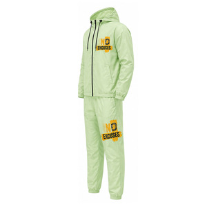 Men Windbreaker Tracksuit Set Polyester Jacket <b>Trousers</b> Breathable Sportswear Fitness Running <b>Training</b> Wholesale Supplier Custom - Product Image 4