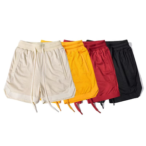 Pantalones Cortos de Baloncesto Personalizados al por Mayor para Hombre, de Malla de Poliéster Grueso para Sublimación, con Logotipo - Product Image 6