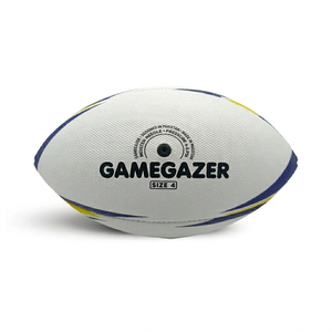 GAMEGAZER RB-1005 RO <b>Weight</b> 105-125G and Circumference 400-420 MM Enhanced Durability Optimal Shape Retention Rugby League <b>Ball</b> - Product Image 3