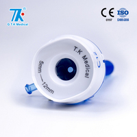 Fabricant chinois d'instruments laparoscopiques jetables, trocars, trocar optique 5 mm 100 mm avec certificats MDR CE