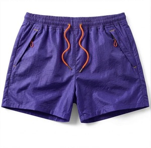 Pantalones Cortos Deportivos de Verano para Hombre, Ecológicos, Personalizados, de Cintura Media, con Bolsillo, Transpirables, Impermeables, de Secado Rápido, con Diseño de Malla y Cierre Elástico - Product Image 2
