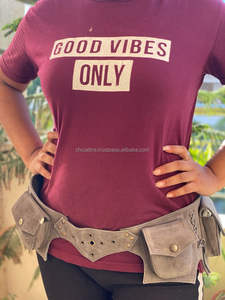 Riñonera de cuero de gamuza, cinturones de bolsillo para la cintura, riñonera elegante de cuero, cinturones de viaje multiusos - Product Image 4