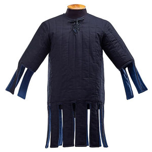 Gambeson rembourré médiéval haut de gamme, tunique de reconstitution historique, costume de scène, veste matelassée en tissu de coton - Product Image 1