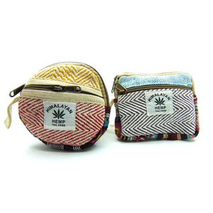 Bolsa de Aseo Hecha a Mano con Estampado Boho en Tela de Cáñamo, Forro de Satén, Cierre de Cremallera Personalizado, Material de PVC Duradero, Ecológica y Multiusos - Product Image 1