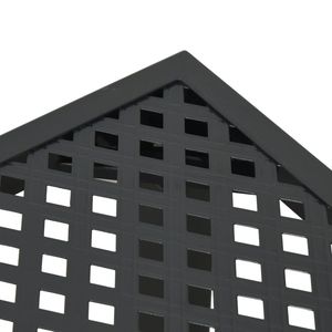 Grande Tavolo da Giardino in Acciaio Antracite Resistente - Product Image 6