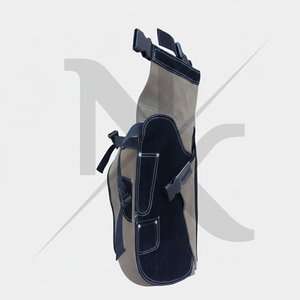 Delantal de Cuero Vacuno Marrón Oscuro de Alta Calidad, Reutilizable, Sostenible y Duradero para Herradores, para Uso en Hospital de Caballos/Cuidado Equino - Product Image 4