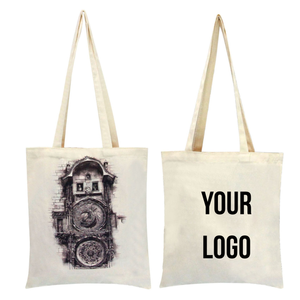 Bolsa de Compras Personalizada de Lona con Asa Larga, Diseño de Camuflaje a Todo Color en Blanco Natural, con Cierre y Tamaño Personalizado - Product Image 6