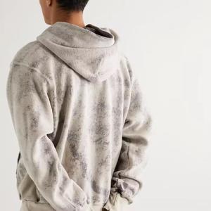 Sudadera con Capucha Personalizada Estilo Acid Wash, Ecológica, Impermeable, de Algodón French Terry, Estilo Vintage, para Invierno - Product Image 6