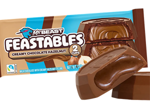 Venta al por Mayor de Snacks Mr Beast Feastables, Copas de Chocolate Negro con Avellanas, 24 x 40g, Alta Calidad Directo de Fábrica, OEM, Exportación, Ofertas Especiales - Product Image 5