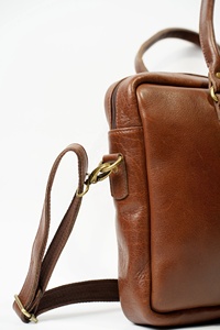 Bolsos de Cuero 100% Genuino para Portátil, Casuales, Duraderos, de Hombro, Diseño OEM Personalizado, Precio al por Mayor para Hombre - Product Image 5