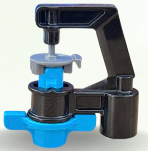 Aspersor emergente de 1 pulgada, sistema de riego de jardín de plástico, color verde y negro - Product Image 4