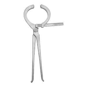 Testeur de sabots robuste, résistant à la rouille, pour soins des sabots de chevaux, 14,75 pouces, mâchoires coulissantes réglables - Product Image 2