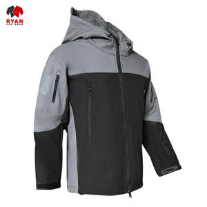 Chaqueta Softshell de Primera Calidad para Hombre, Cierre de Cremallera, Tela Transpirable con Logotipo Personalizado, Antiarrugas - Product Image 2