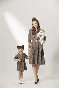 Vestidos ODM de verano hasta la rodilla para niñas de 5 a 6 años - Product Image 3