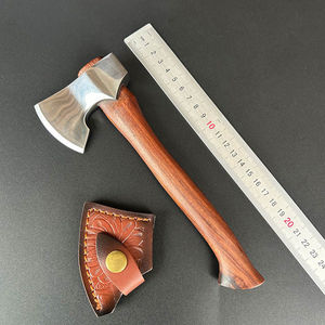 Hache miniature de qualité industrielle en acier inoxydable, outil à main pour le camping, le jardin, la maison, la coupe du bois - Product Image 2
