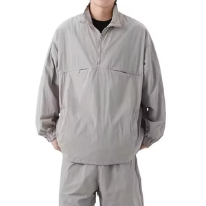 Custom Puff Print Vintage Acid Wash Short Tracksuit Vintage Streetwear Rhinestone Screen Print and Men Setswindbraker suit - Product Image 2