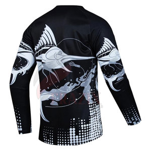Camisa de Pesca Transpirable, Ligera, de Secado Rápido, con Protección UV, Ropa de Pesca para Exteriores, Manga Larga, Tejido de Alto Rendimiento que Absorbe la Humedad - Product Image 2