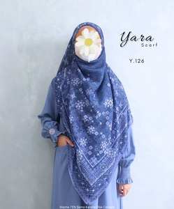 ผ้าพันคอ VOAL ขนาดใหญ่ น้ำหนักเบา ผ้าชีฟองโพลีเอสเตอร์ ใส่ได้ทุกวัน ระบายอากาศได้ดี 130 x 130 ซม. - Product Image 4