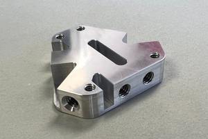 CNC machined <b>mounting</b> <b>block</b> / fixture clamp base - Product Image 3