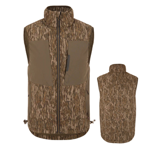 <b>Camo</b> Hunting Vest Men's Sleeveless <b>Jacket</b> Field Breathable Orange <b>Camo</b> Hunting Vest - Product Image 1