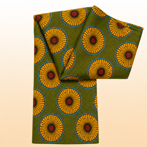Tissu africain imprimé (Ankara) 100% coton peigné, respirant, écologique, couleurs personnalisées pour sacs et vêtements, vente en gros - Product Image 5