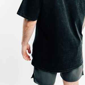 T-shirts surdimensionnés délavés à l'acide 2026 – Nouveau style, service OEM/ODM intensif, T-shirts vintage délavés à l'acide - Product Image 3