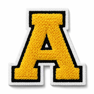 Custom Chenille Patch Letter <b>Design</b> Soft Premium Embroidery Iron On Chenille Patch High Quality Durable - Product Image 6