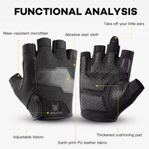 Gants de musculation confortables en cuir, services OEM, dernier style de gants de musculation - Product Image 3