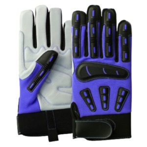 Gants de mécanicien avec logo personnalisé en caoutchouc et doublure en coton, gants de mécanicien en cuir - Product Image 2