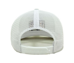 Gorras deportivas blancas para exteriores de cuatro estaciones, gorras trucker de 6 paneles con logo bordado personalizado, sombreros de golf OEM de Vietnam, accesorios para la cabeza. - Product Image 5