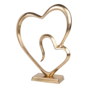 Ornement en forme d'animal primitif avec base en bois et accents en aluminium pour décoration de fête ou cadeau - Product Image 6