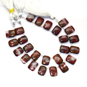 AAA+ Agate 12x16mm Cuboid Smooth Fancy <b>Beads</b> Natural Moroccan Seam Agate Semi Precious Gemstone Rectangle Tube <b>Beads</b> for Jewelry - Product Image 3