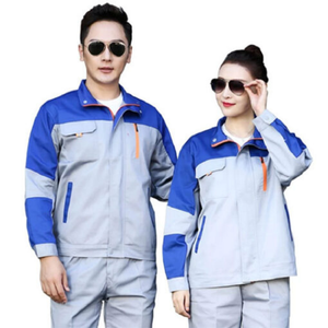 Conjunto de ropa de trabajo de diseño personalizable del uniforme Saomai FMF, ropa de soldadura duradera y chaqueta universitaria de lavado de coches para hombres y mujeres - Product Image 1