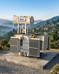Transformateur de distribution refroidi à l'huile de qualité supérieure 3150 KVA 20kV 400V ONAN ONAF Refroidissement à enroulement en cuivre - Product Image 1