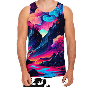 เสื้อกล้ามผู้ชาย Solid Trader รุ่น Fresh Feel Summer Vest ป้องกันแสงแดด น้ำหนักเบา แห้งง่าย ดีไซน์สปอร์ต พิมพ์ลายแบบ Sublimation - Product Image 1