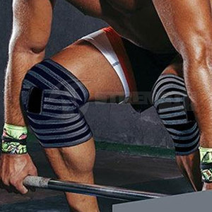 Rodilleras de Compresión Ajustables para Entrenamiento, Soporte para Levantamiento de Pesas, Rodilleras Económicas - Product Image 3