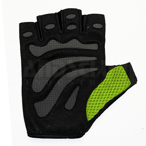 Gants de musculation professionnels Vivid Greens avec rembourrage amélioré de la paume |   Poignée antidérapante de qualité supérieure pour un équipement de musculation ultime - Product Image 5