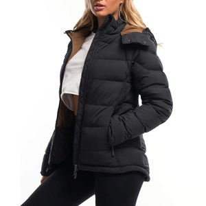 Vestes matelassées pour femmes, vêtements décontractés, service OEM, design personnalisé, vêtements d'hiver tendance, vestes matelassées pour femmes de haute qualité - Product Image 4