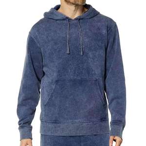 Wholesale Acid Wash Hoodies Breathable Sustainable OEM Design Premium Quality Acid Wash Hoodies <b>For</b> <b>Men</b> Casual Wear - Product Image 1
