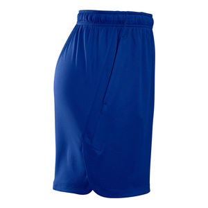 Shorts Bermuda Homme Bleu Uni Taille Élastique Séchage Rapide en Polyester – Style Urbain Décontracté – Meilleures Ventes - Product Image 5