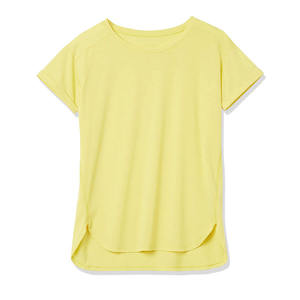 T-shirts pour femmes de haute qualité, coupe ajustée, décontractés pour la maison et les sports de plein air, col rond, logo personnalisé - Product Image 5